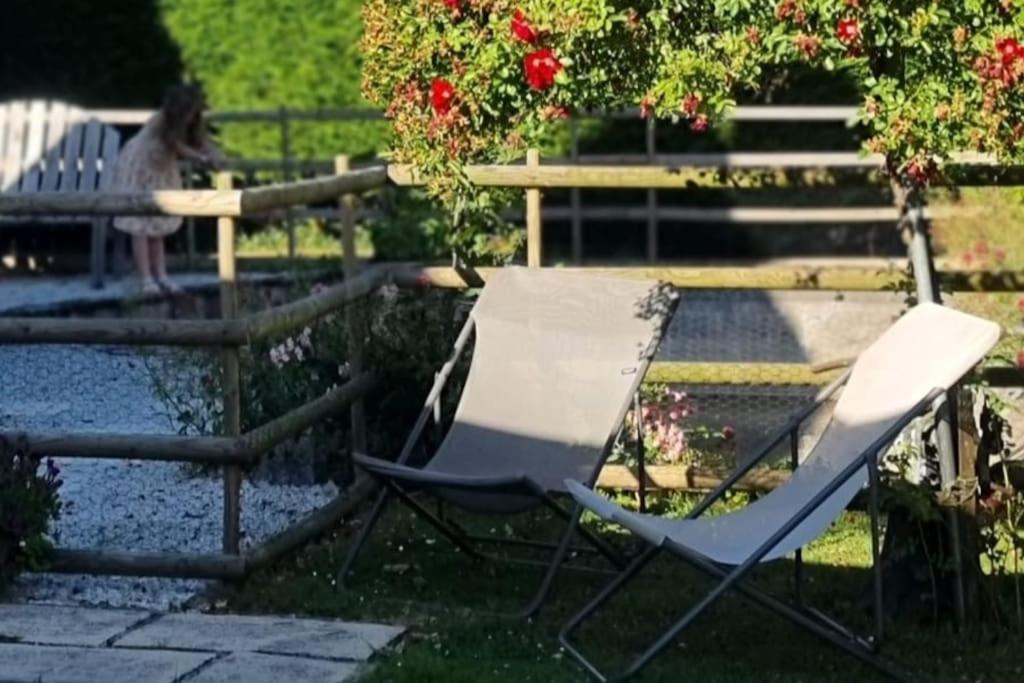 Maison A Colombages Pres De Deauville, Trouville Formentin Esterno foto