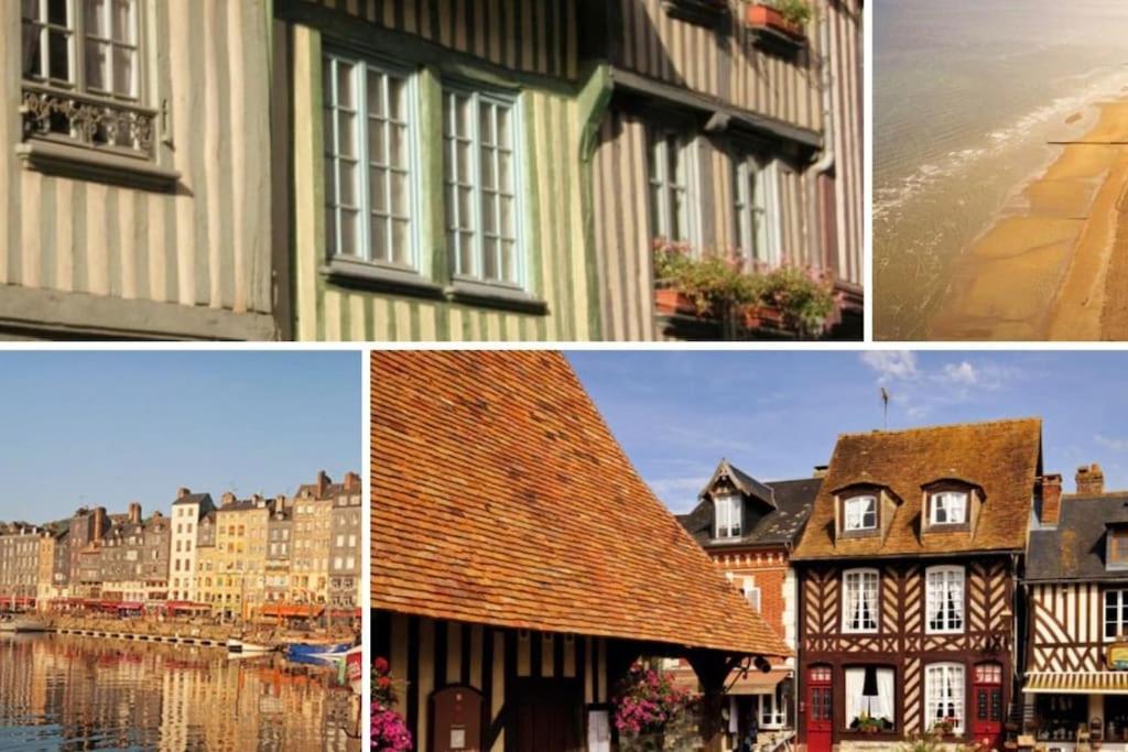 Maison A Colombages Pres De Deauville, Trouville Formentin Esterno foto