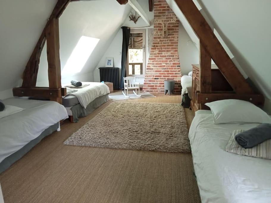 Maison A Colombages Pres De Deauville, Trouville Formentin Esterno foto